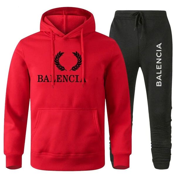 

Men's tracksuit pantsuit Basketball street sweatshirt Tracksuit monogram clothing Hooded long-sleeved hoodie men tracksuit pants suit S-3XL, 10