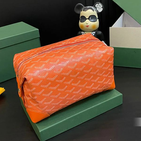 

Luxury Cosmetic Bags High Quality Toiletry 25 Zipper Cosmetic Bags Genuine Leather Cross Body Makeup Bag Designer Shoulder Clutch Totes Vani, Blue