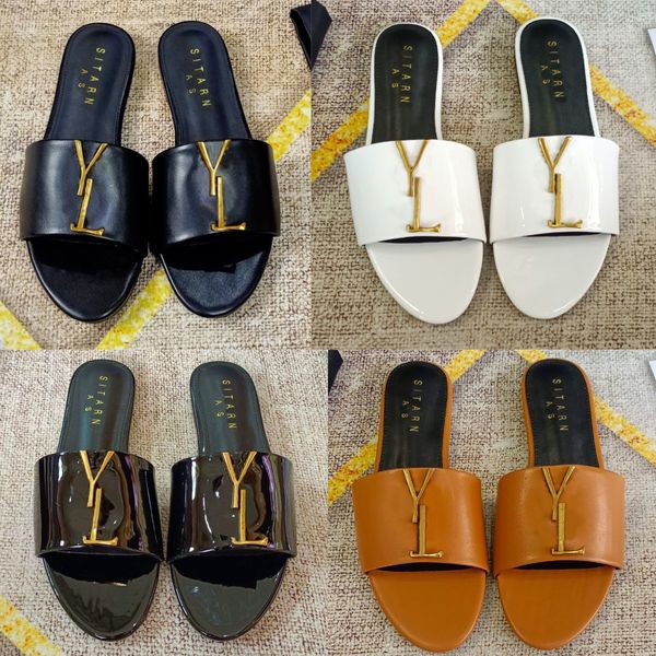 

Designer Y5L Sandals Womens Slippers Fashion S Floral Slipper Casual Beach Real Leather Top Quality Outdoor Shoes Loafers, Clear