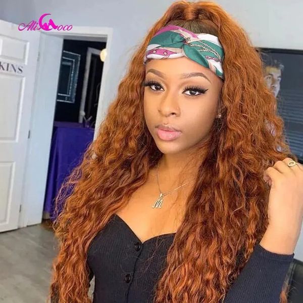 

Bury Lace Front Wigs Pre Plucked 13x4 Straight HD 150% Density Human Hair for Women Red Wig, Natural color