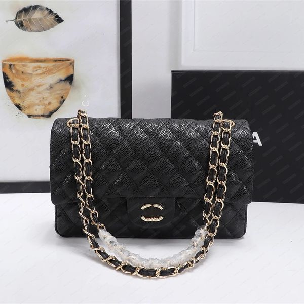 

2024 Kids Handbags 7A Quality Fashion Hot Luxuries Designer Bag Tote Bag Classic Caviar Cowhide Chain Flap Bag Nice Wallet Madam Luxuries Crossbody Bag
