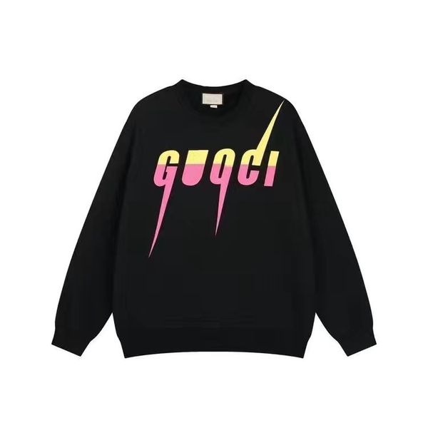 

New Designer Printing Warm Men Women Fashion Street Pullover Sweatshirt Loose Hoodie Couple Top Cotton Letter