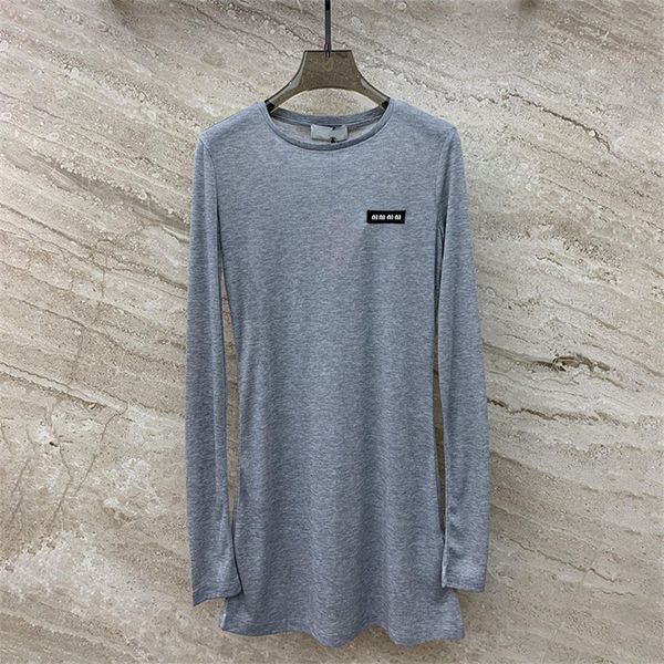 

Women Long Sleeve T Shirt Letters M Long Tops for Women Elegant Gray Round Neck Bottoming Shirts Top, White