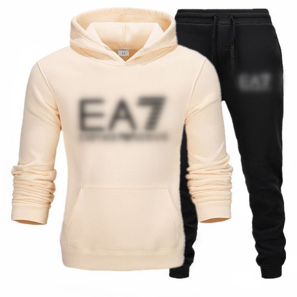 

Autumn Winter Hoodie Fashion Men's Luxury Sweatshirts Tracksuits Brand Hoodies Sports Tops Pants Suit Boy Hoode