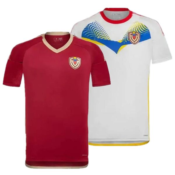 

New 2024 2025 Venezuela Soccer Jerseys national team SOTELDO SOSA RINCON CORDOVA CASSERES BELLO JA.MARTINEZ RONDON GONZALEZ OSORIO MACHIS 24 25 football shirt, Home