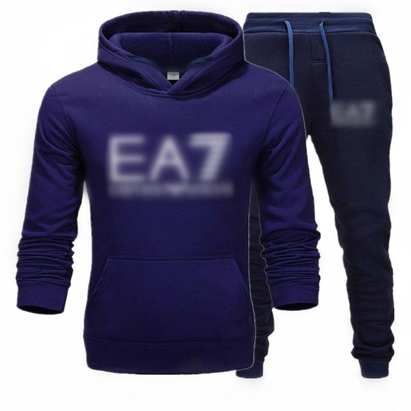 

Men's Set Designer Tracksuits Suit Tide Letters Print High Street Loose Hoodies and Sweatpants Sets Casual Sports Suits, 25