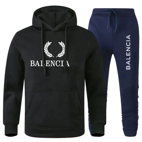

Mens Tracksuits With Hooded Womens Sportswear Fleece Embroidery Suits Men Sports Hoodie Jogging Casual SweatPants Oversize Design