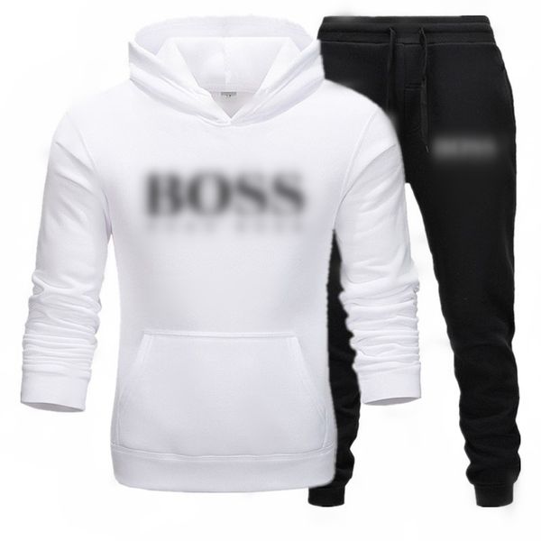 

Men's Tracksuits 2024 New Men Women Jacket Tracksuit Hoodies Casual Thick Pullover and Long Pant 2-piece Set Men Autumn Fleece Jogger Sports Sui