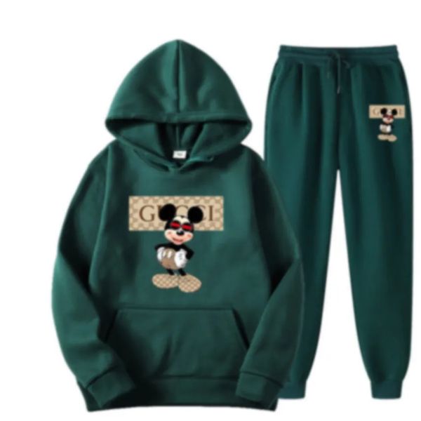 

Mens tracksuits sweater trousers set designer hoodies streetwear sweatshirts sports suit embroidery plush letter decoration thick Hoodies men pants