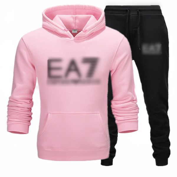 

New 2024 Brand Tracksuit Fashion Hoodies For Men Sportswear Three-Piece Sets of Thick Hooded Wool + Pants +Sweatshirt Sports Suit, 20