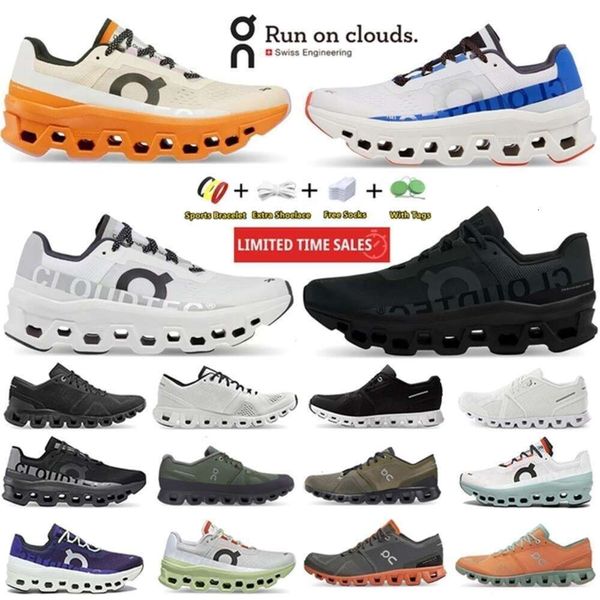 

Designer mens Cloud 2024 casual shoes deisgner couds x 1 runnning sneakers federer workout and cross Black White Rust Breathable Sports Trainers laceup Jogging, Color#16