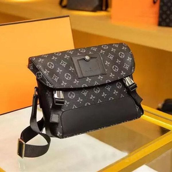 

Designer bags crossbody women Handbags Men Leather TRIO Messenger Bags Totes Luxury Shoulder Bag Make up Bag Designer Handbag Tote Man', Black flower