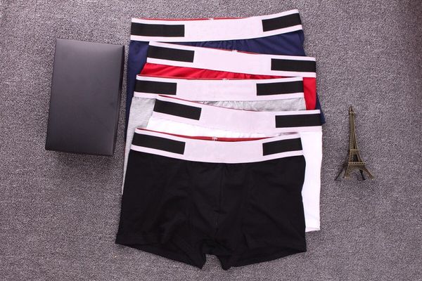 

2024 Designers brand Mens Boxer men Underpants Brief For Man UnderPanties Sexy Underwear Mens Boxers Cotton Shorts Male, 1lot=3pcs=3color