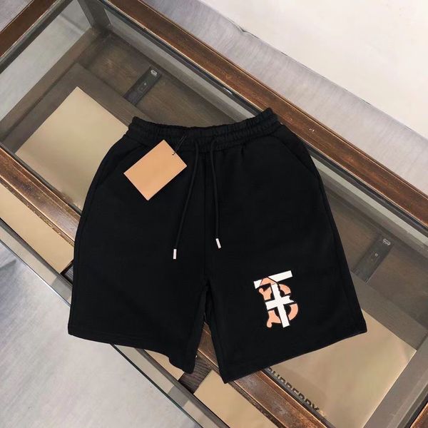 

Summer Mens Quick-Dry Beach Shorts Breathable Casual Sports Shorts with Pockets, Black1