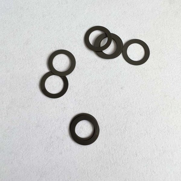 

wholesale of molybdenum disulfide black nylon gasket, plastic waterproof gasket, wear-resistant insulation gasket, plastic Huasi