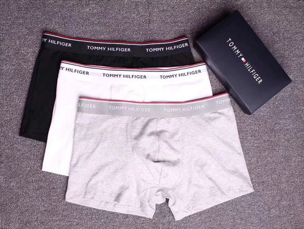 

2024 Mens Designers Boxers Brands Underpants Sexy Classic Mens Boxer Casual Shorts Underwear Breathable Cotton Underwears 3pcs, Quantity 3=one box