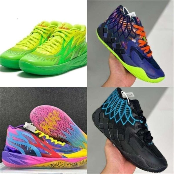 

Lamelo Sports Shoes High Quality Ball Lamelo Mb02 Mb03 Basketball Shoes Mb3 Mb2 Mb02 Rick and Trainers Galaxy i Rock Ridge Blast Be You City Not From, Beige