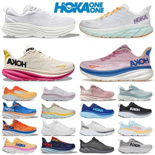 

Hokas Clifton 9 Hoka One Bondi 8 Athletic Running Shoes Sneakers Shock Absorbing Road Fashion Free People Blanc De Blanc Top Designer Women Men Size 36-45