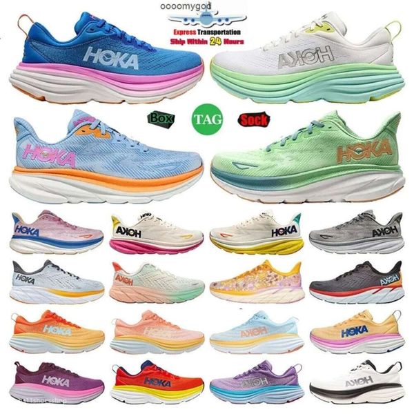 

hokah One Bondi 8 Running hokahs Shoes Womens Platform Sneakers Clifton 9 Men Women Blakc White Harbor Mens Women Trainers Runnners 36-45 2024, 30_color