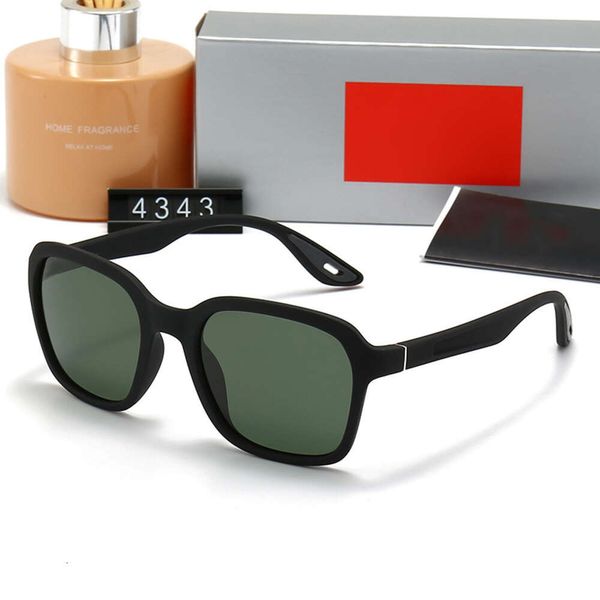 

Designer sunglasses ray sunglasses for women and men New polarized fashionable driving leisure travel 4343 With Box