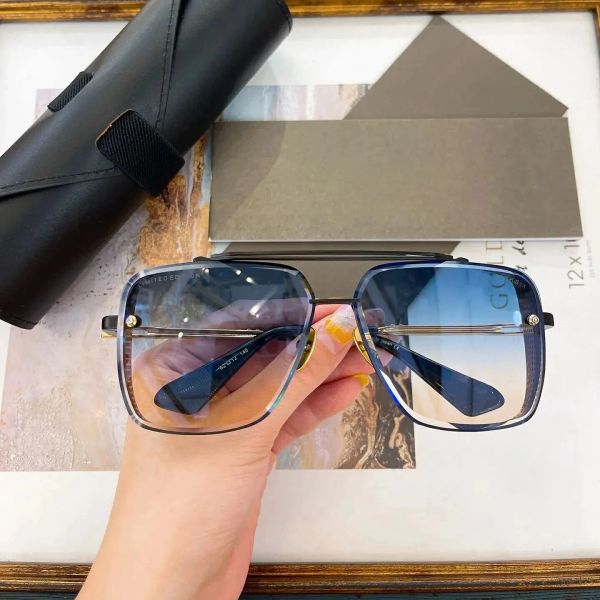 

sunglasses men designer MACH SIX Women Unisex Sun Glasses Original Vintage Classic Business Square Metal Frame UV400 Gradient Polarized shades occhiali uomo