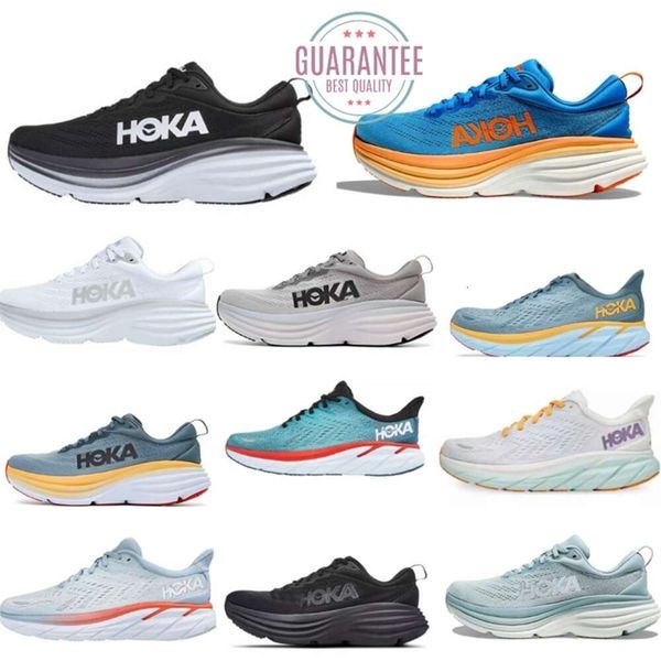

Trainers Bondi 8 Sports Casual Shoes Men Women hokass ONE Black White Sports Carbon X2 Clifton 8 9 hokasS Tennis Lightweight Shock Absorption Gymnastics Sneakers, H236men