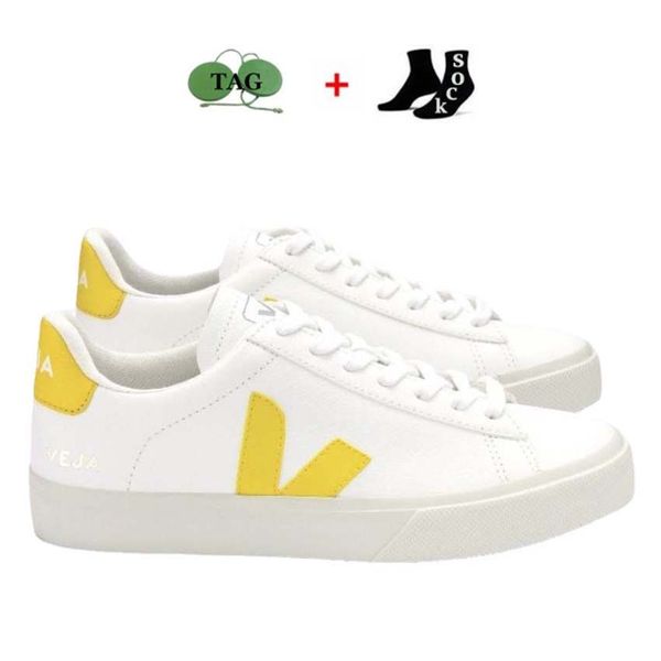 

2024 New Shoes French Brazil Green Low-carbon Life V Organic Cotton Flats Platform Sneakers Women Casual Classic White Designer Shoes Mens Loafers, # 1