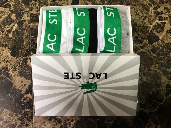 

mens underwear New Pure Cotton Men Underpants Designer Soft Breathable Printed Boxers Shorts Male Sexy Underwear 3pcs/lot, Quantity 3=one box