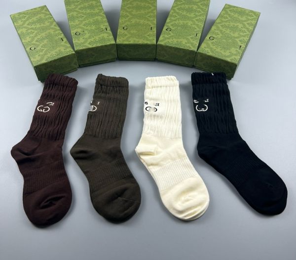 

2024 Designer Womens Mens Socks luxury letter G Sock fashion senior streets comfortable knee leg sock top stockings