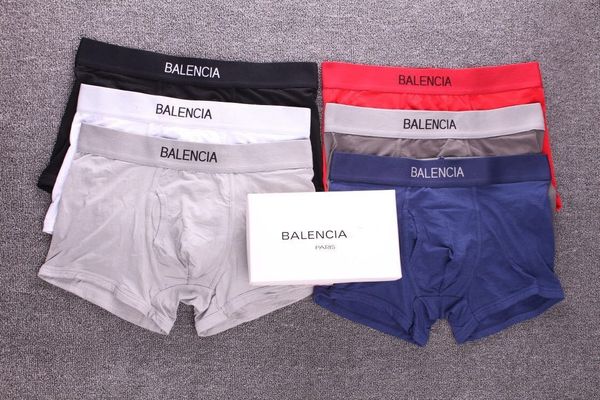 

Underpants 3Pcs Men Boxers Man Short Breathable Flexible Comfortable Shorts Lovely Solid Panties, 3 pieces=1 box=mixed colors