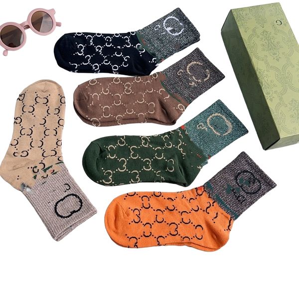 

2024 High Quality Men Cotton Socks Four Seasons Casual Male Women Brand Basketball Football Soccer Running Sock Soft Simple Fashions