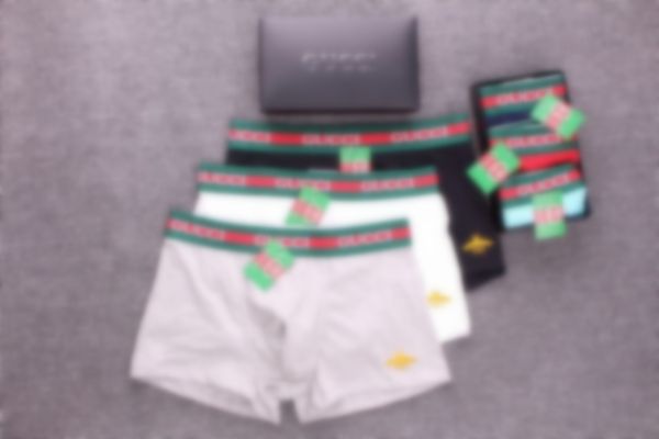 

Designer underwear men's briefs Boxers bottoms Comfortable shorts are available in boxes of three pieces Size M-XXL Boxers, Quantity 3=one box