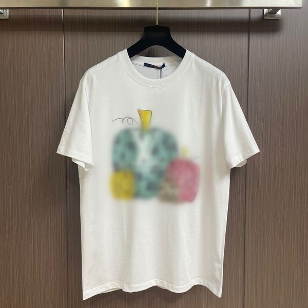 

Luxury Mens Designer T Shirt Black Red Letter printed shirts Short Sleeve Fashion Brand Designer Top Tees Asian Size S-5XL