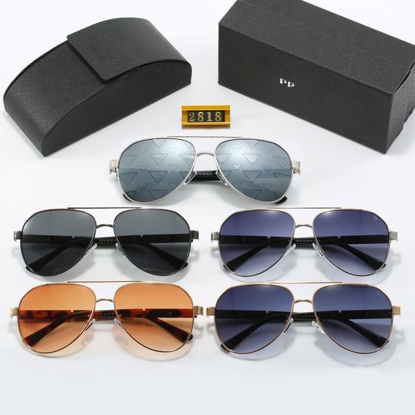 

Designer PPDDA 2024 Sunglasses for women Outdoor Shades Fashion Classic Lady Top Sunglasses Luxury Eyewear Mix Color Optional Triangular signature gafas With box