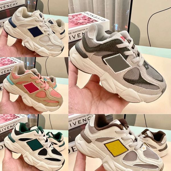 

2023 Designer Athletic 9060 Shoes Low Boys Sports Girls Baby Sneakers Cream Black Grey Multi-color Cherry Blossom for Kids Breathable Boys Girls Shoes, Blue
