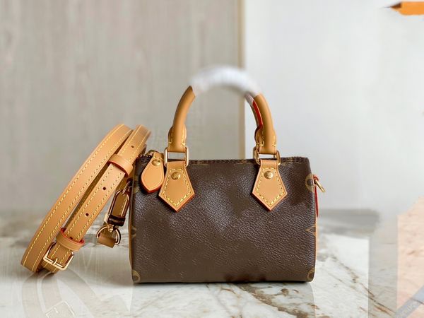 Classic women's bag M81085 nano pillow bag mini round bucket handbag shoulder bag
