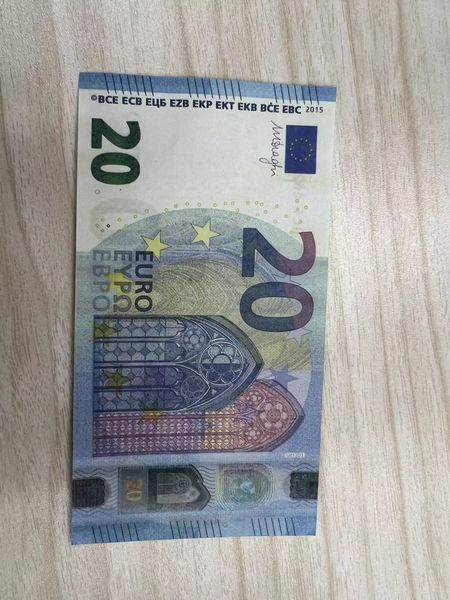 

Copy Money Actual 500 Size Euro 100 1:2 Banknotes Fake 20 Chip 50 Foreign 200 Collection Coins 10 Tokens Britis Props Currency Xtphb Gmpbk
