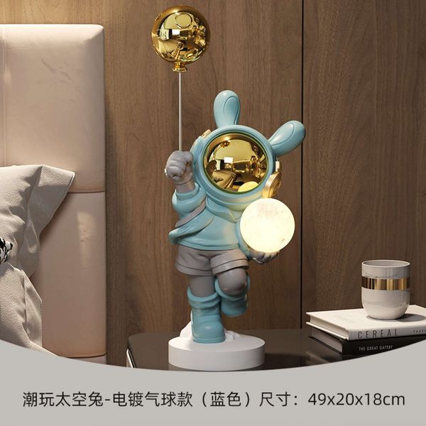 

luxurys party gift Light Luxury Astronaut Decorations, Home Decor, Living Room TV Cabinets, Soft Furnishings, Foyer, Trendy Play with Astronauts, Rabbits, Etc
