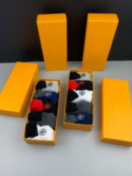 

sport socks stockings men and women cotton sports socks Wholesale price ins hot style 5 pieces/boxr, Lavender