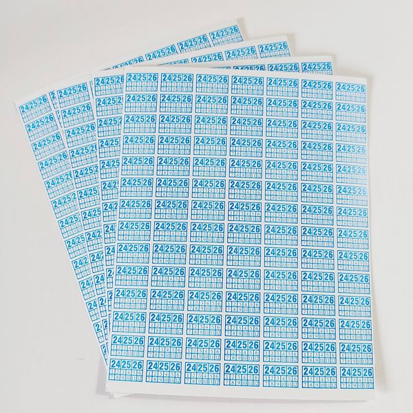 

13x8mm Warranty Void Expire Date Sticker With Year Months Repair Expire Date Removal Proof Stamp Products Security Seal Label