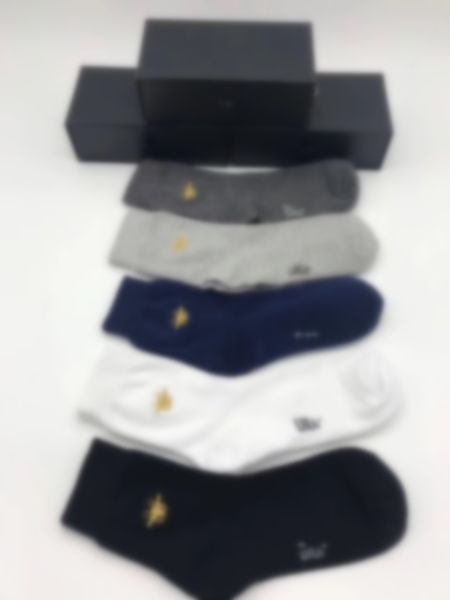 

Men'S Socks 5 Pair/ Packfashion Casual Cotton Breathable With Skateboard Hip Hop Sock Sports Underwear 5 pieces/box, Gold