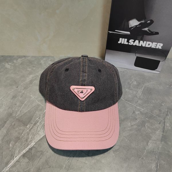 

Fashionable Mens Casquette Cap - Versatile Luxury Trucking Style Hat, Pink