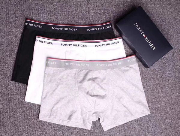 

2024 men's underwear underwear fashion brand underwear spring summer new underwear 3 pieces/box, #4color random