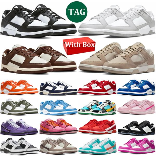 

with box Panda low designer running Shoes men women University Red Sanddrift triple pink Grey Fog Olive Sandrift UNC Syracuse Valentines Day sneakers outdoor 36-47, Vintage navy