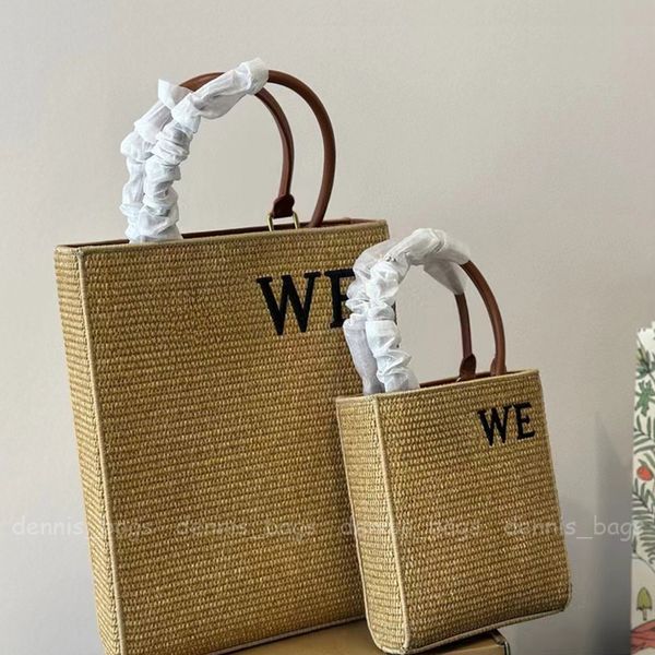 Beach Bag Womens Crossbody Bags Designer Fashion SS24 Standard Tote Raffia Woven Totes Bag Summer Ladies Straw Handbags