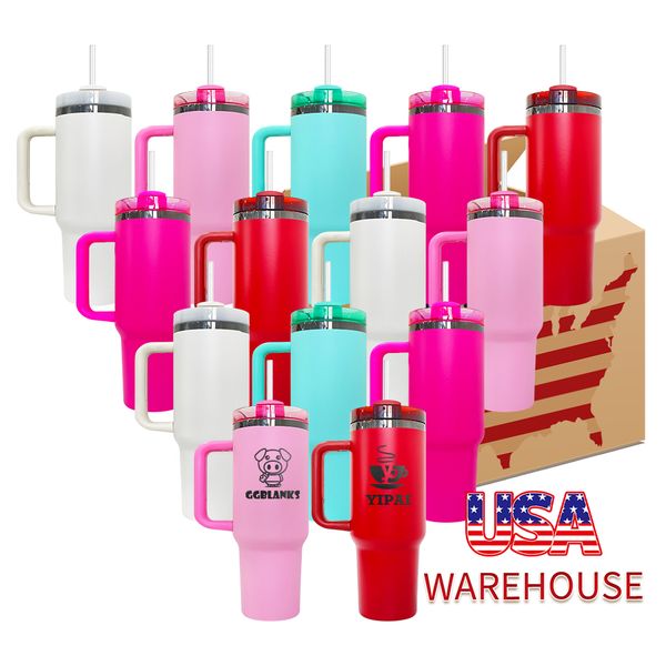 H2.0 40oz mirror black underneath tumblers powder coated vacuum insulated double walled stainless steel water bottles 20pcs/case in USA warehouse