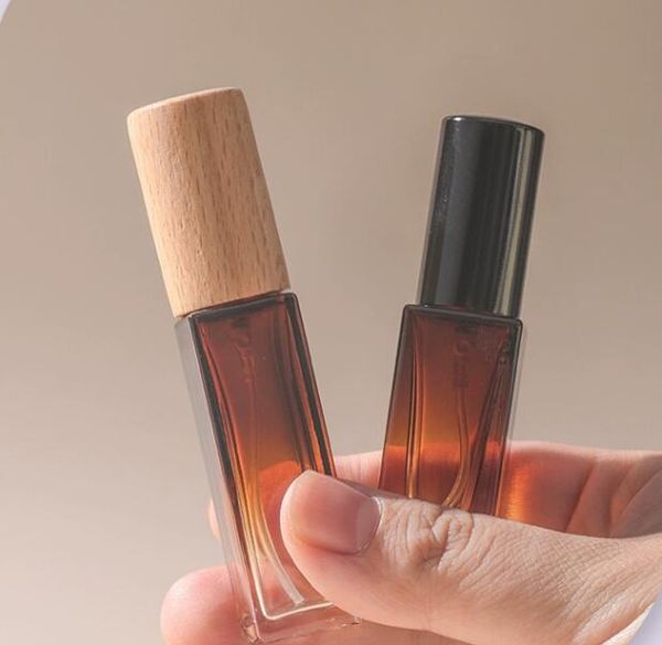 

Wholesale Perfume Bottle 5ml Makeup Spray Self Pump Rechargeable Glass Mini Parfum Fagrance Bottling Good Quality