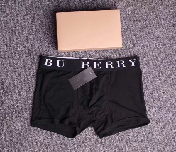 

Men underwear designer underpants Sexy Mens Boxers For Mens Underwear Cueca Boxer Hombre Boxer Shorts Designer 3 pieces/box, #7color random