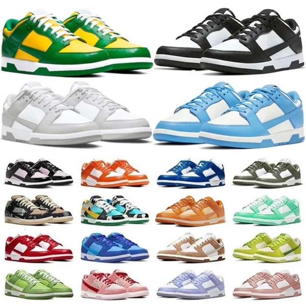 

2024 designer Running Shoes Panda White Black Men womens Midnight Navy UNC Blue outdoor sports casual panda shoes Grey Fog Candy Vintage Green sb low trainers, 35