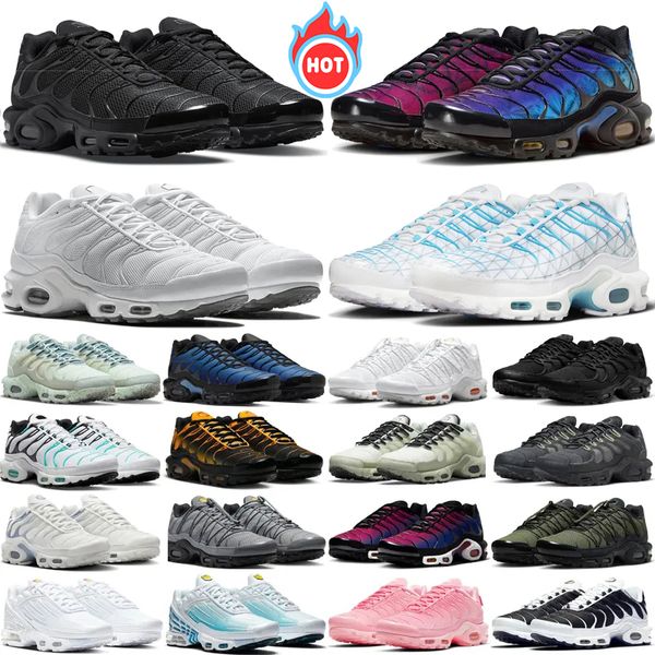 

Tn plus 3 Terrascape men women running shoes tns Triple Black Clean White 25th Anniversary Unity TerrascapeSail Sea sports trainers, Split